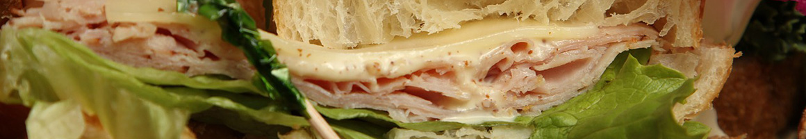Eating Sandwich at Moe’s Italian Sandwiches of Sanford, ME restaurant in Sanford, ME.